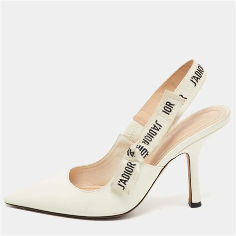 dior j'adior shoes white|dior j'adior slingback shoes.